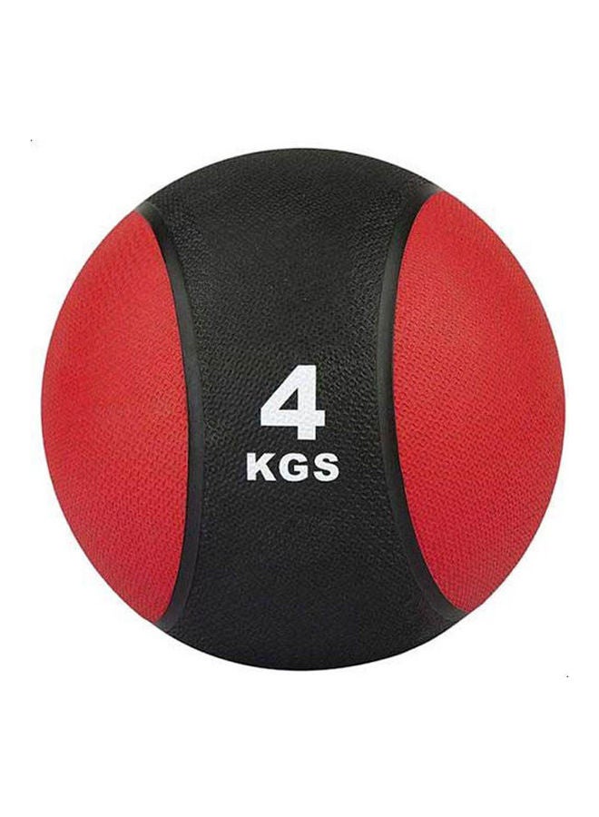 Rubber Medicine Ball - Multi Color 4kg