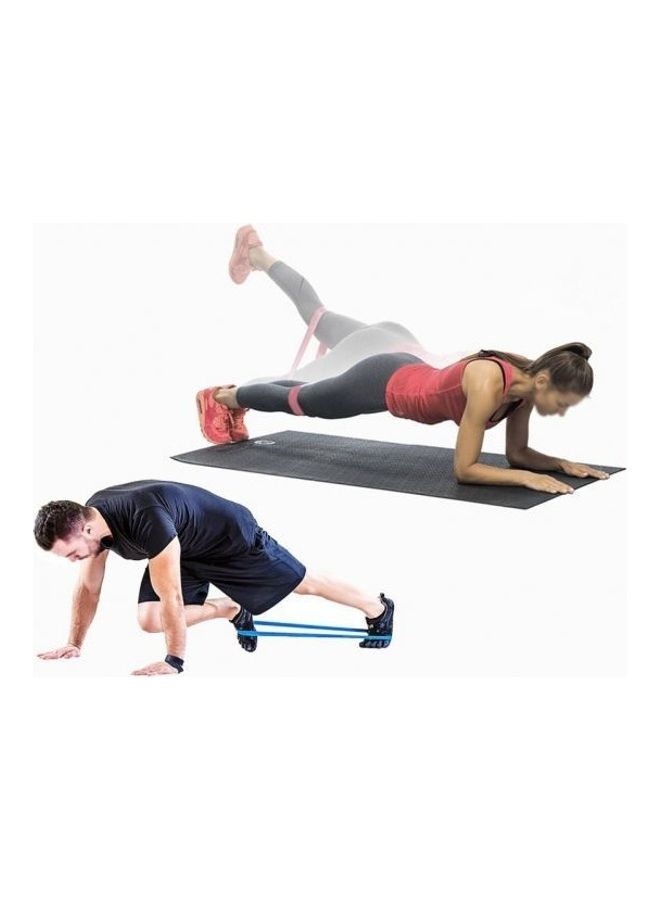 Generic Set Of 5 Resistance Loop Exercise Band,Rubber Resistance Band For Strength Training Fitness Bands For Workout Yoya Crossift  - Image 3