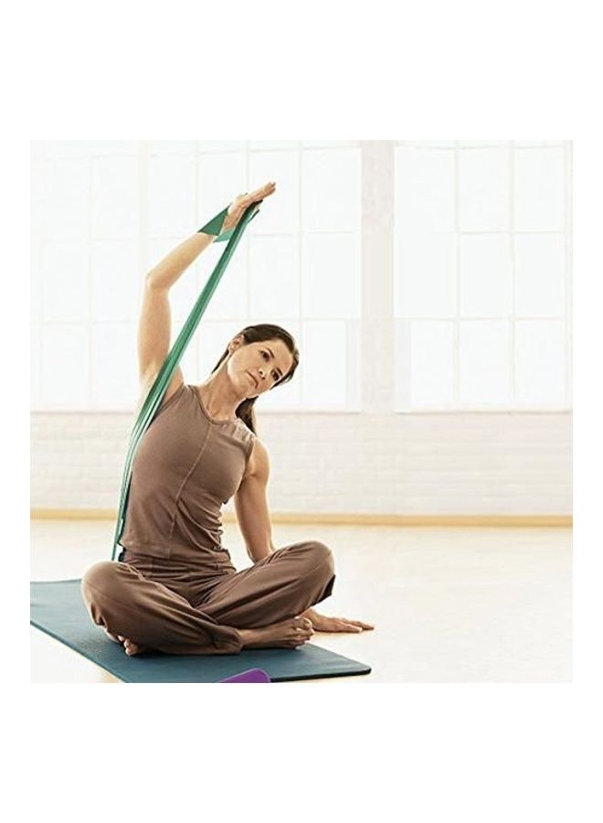 Generic Imyogaer Stretch Resistance Band Fitness Bands - Extra Durable Top Rated Elastic Workout/Exercise Pull-Up Assist Bands For Yoga - Set Of 5  - Image 2