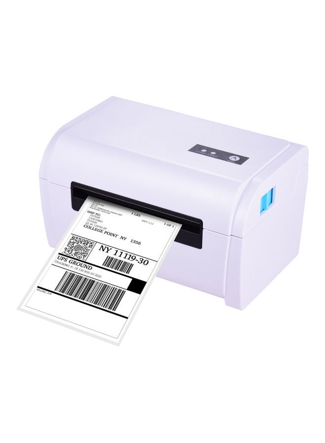 Desktop Bluetooth Hot Label Printer White - Image 1