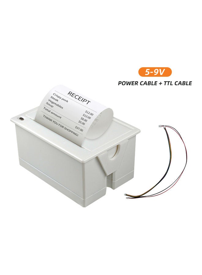 Generic - Mini 58mm Embedded Thermal Printer White - Image 1