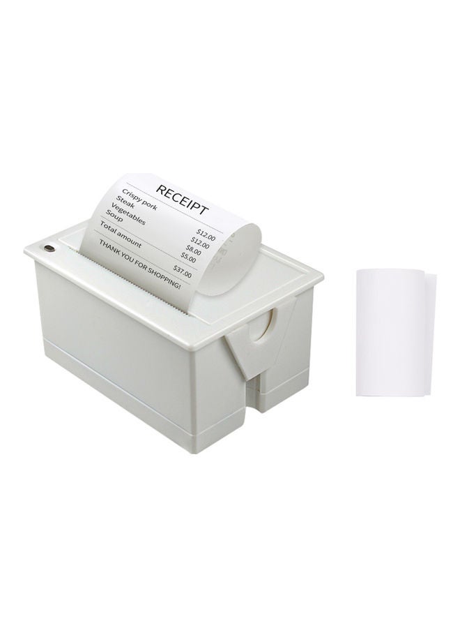 Mini 58mm Embedded Thermal Printer White - Image 1