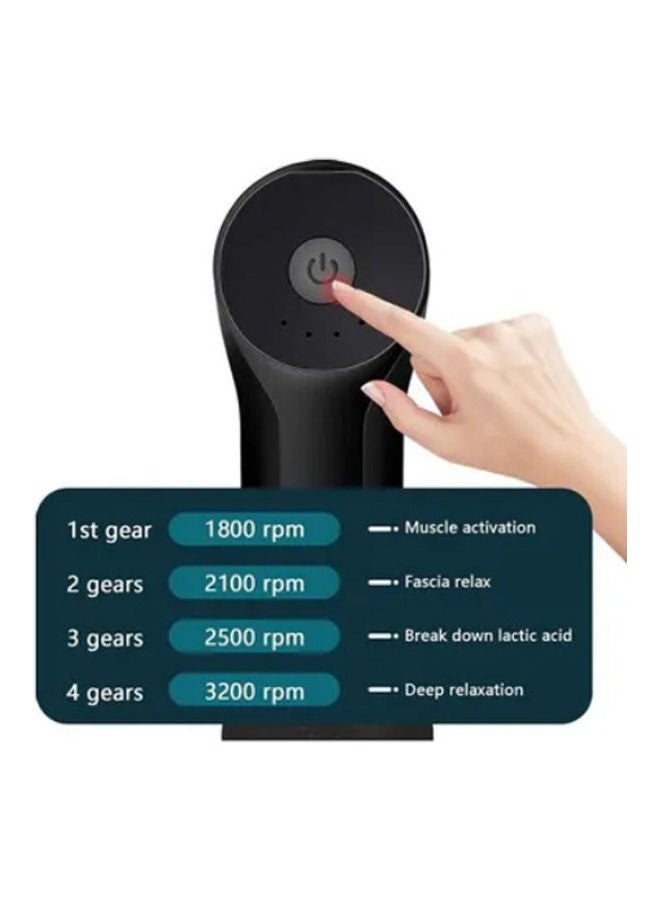 مجموعة جهاز تدليك صغير مزود بعدد 4 رؤوس - Image 2