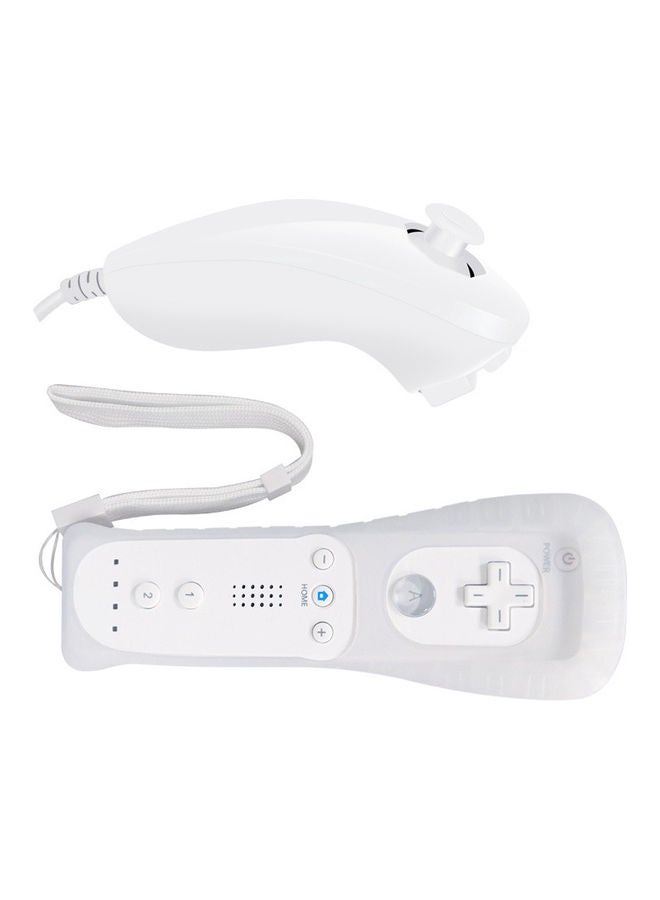 Mi VAZA Left And Right Straight And Curved Handle With Silicone Sleeve And Hand Strap For Nintendo Wii  - Image 3