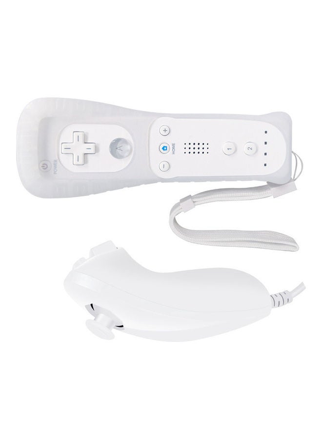 Mi VAZA Left And Right Straight And Curved Handle With Silicone Sleeve And Hand Strap For Nintendo Wii  - Image 2