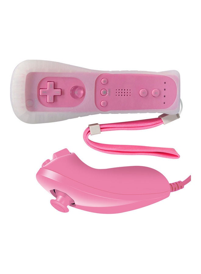Mi VAZA Left And Right Straight And Curved Handle With Silicone Sleeve And Hand Strap For Nintendo Wii  - Image 2