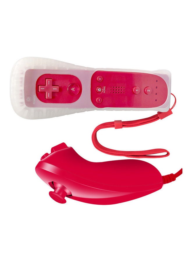 Mi VAZA Left And Right Straight And Curved Handle With Silicone Sleeve And Hand Strap For Nintendo Wii  - Image 2