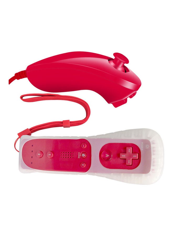Mi VAZA Left And Right Straight And Curved Handle With Silicone Sleeve And Hand Strap For Nintendo Wii  - Image 3