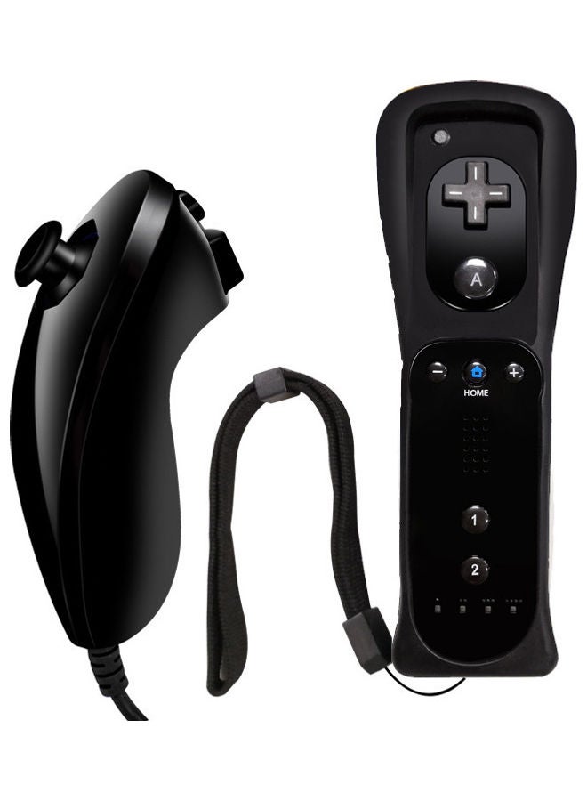 Mi VAZA Left And Right Straight And Curved Handle With Silicone Sleeve And Hand Strap For Nintendo Wii  - Image 1