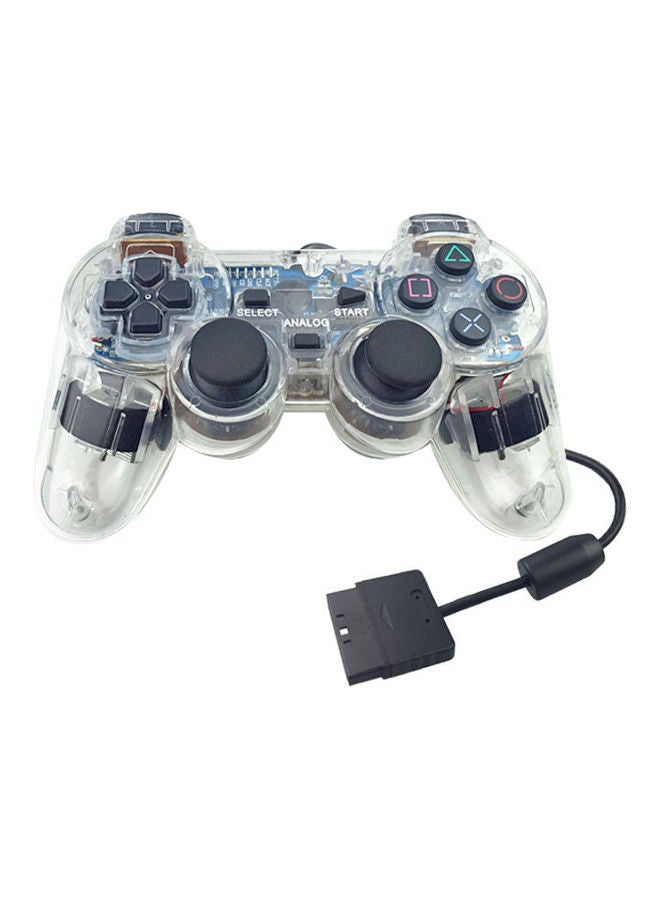 Mi VAZA Double Vibration Transparent Controller For PlayStation 2 (PS2) - Wired  - Image 1