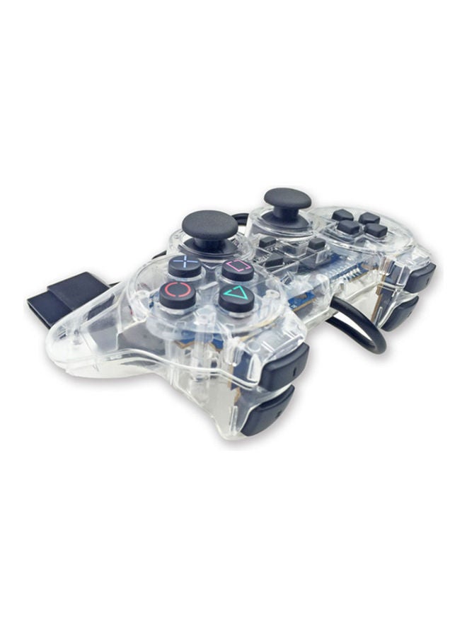 Mi VAZA Double Vibration Transparent Controller For PlayStation 2 (PS2) - Wired  - Image 2