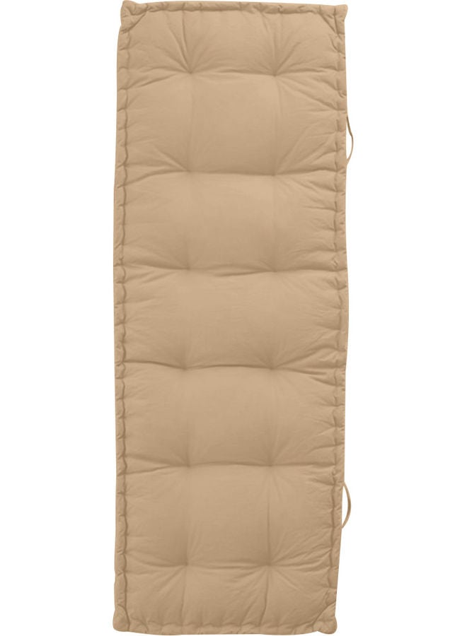 Kunzita - Decorative Floor Cushion Linen Beige 72x42cm - Image 1
