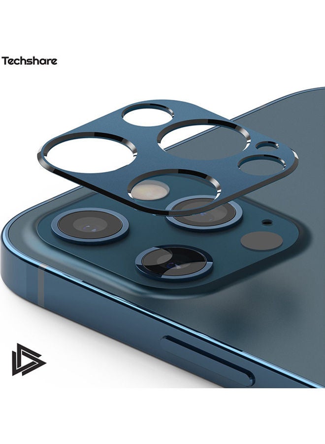 Techshare Camera Lens Protector For Apple iPhone 12 Pro Blue  - Image 1