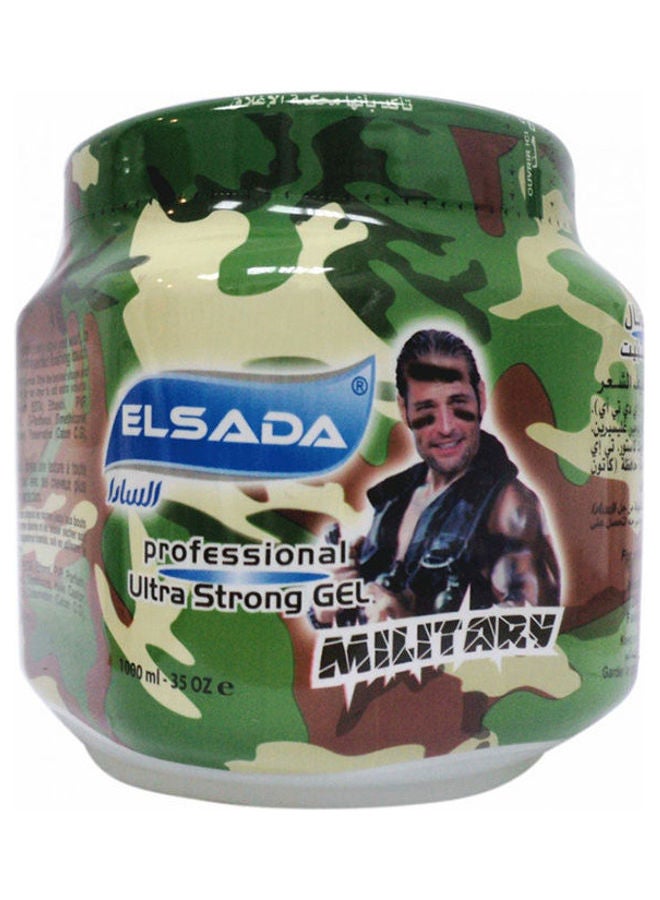 Elsada Ultra Strong Professional Hair Gel  Military Multicolour 1000ml