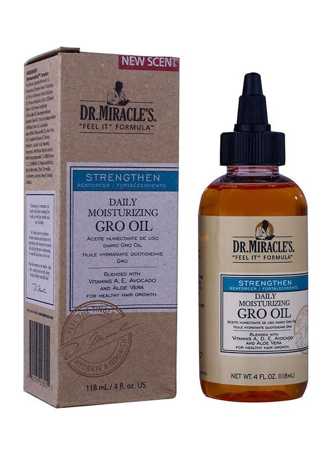 Dr. Miracle's Daily Moisturizing Gro Oil Multicolour 118ml - Image 2