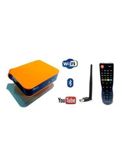 H3 Satellite Receiver With Bluetooth Remote + Free Wifi Satellite Receiver TIGER H 3 Orange