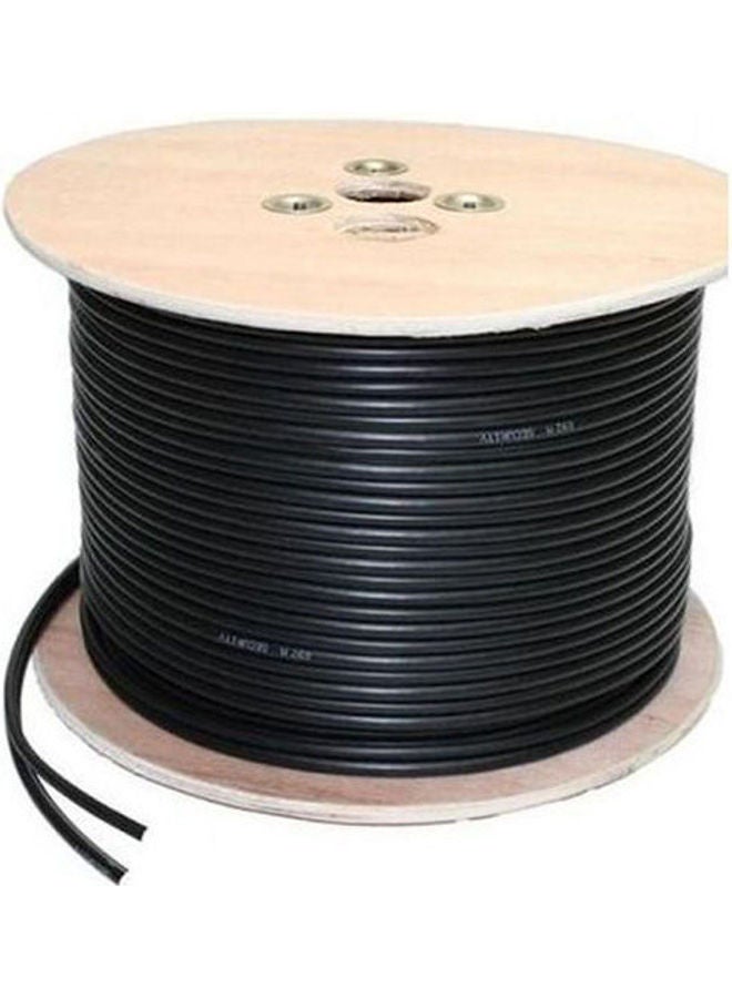 Rg59 Power Pro Coaxial Cable For Cctv Camera GE810EA0AA6ECNAFAMZ-38345373 Black - Image 1