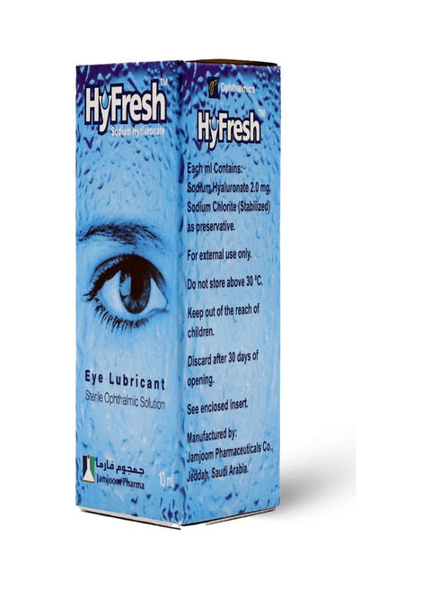 محلول هاي فريش مرطب للعين