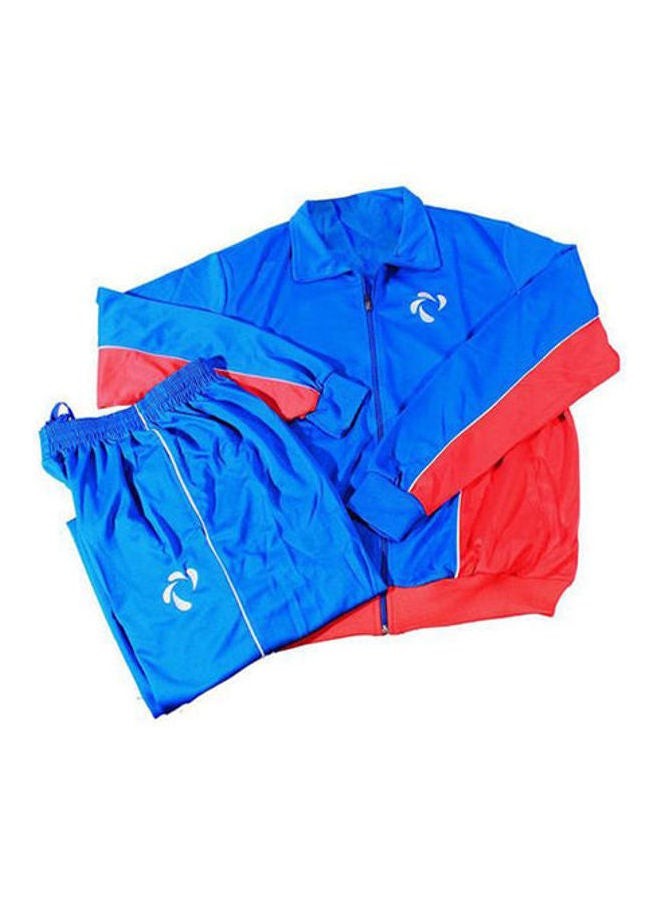 DIDO'S - Plain Basic Collared Neck Jersey Blue / Red - Image 1
