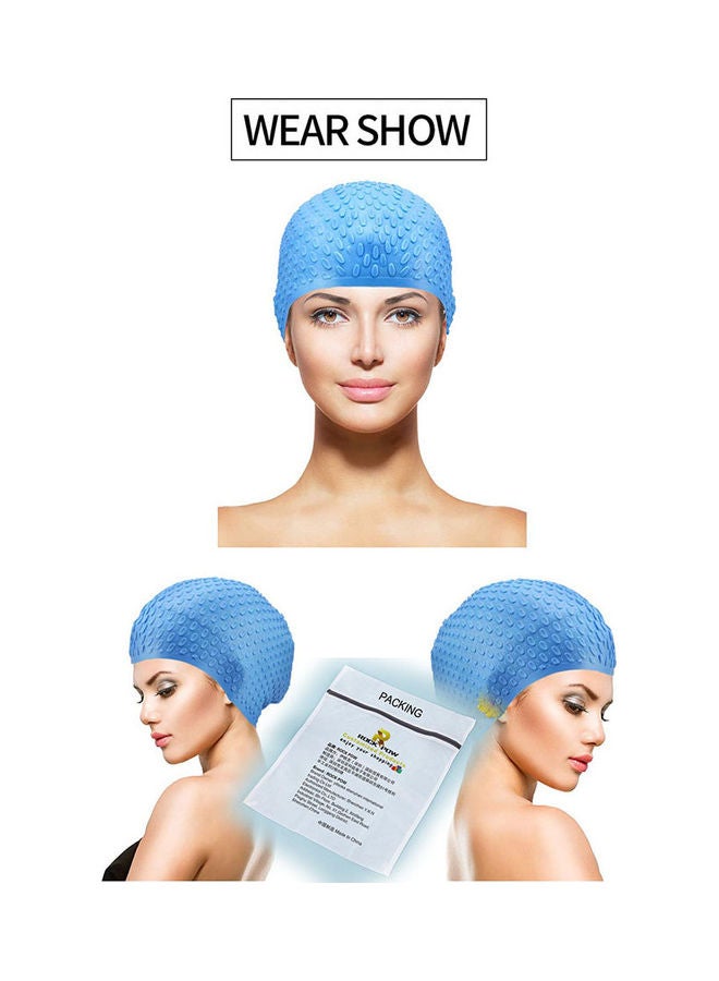 Rock Pow Silicone Swim Cap - Image 1