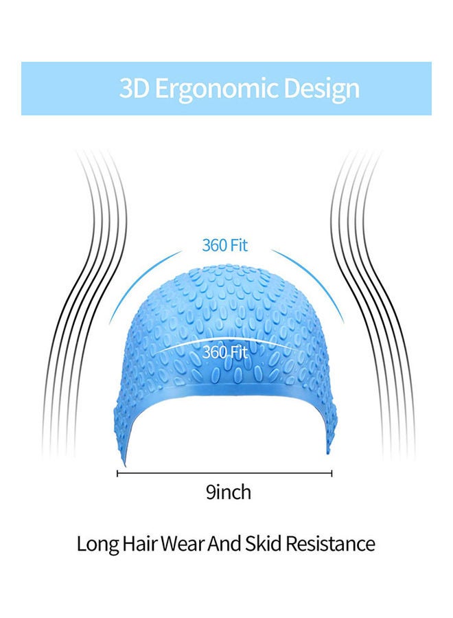 Rock Pow Silicone Swim Cap - Image 3