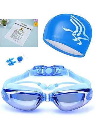 5-In-1 Swim Goggles And Cap Set - v1629061291/N50120728A_1