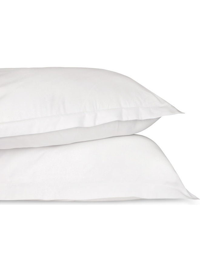 ترايدنت طقم ملاءات سرير كينج فاخر مكون من 3 قطع من القطن بنسبة 100% بكثافة 500 خيط، يتضمن ملاءة واحدة مقاس 72 × 79 + 16 بوصة و2 غطاء وسادة - Image 5