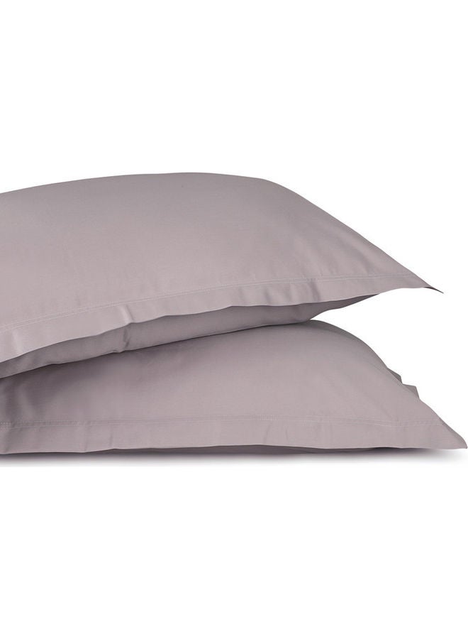 Trident 3-Piece 700 Thread Count 100% Cotton Solid Luxury Queen Supima Cotton Bedsheet Set includes 1xFitted Sheet 59x79+16 inch 2xPillow Cover Cotton Orchid 79x57x16inch - Image 4