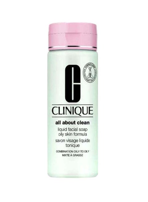 All About Clean Liquid Facial Soap Oily Skin Formula 200ml
