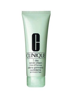 7 Day Scrub Cream With Rinse Off Formula Multicolour 100ml