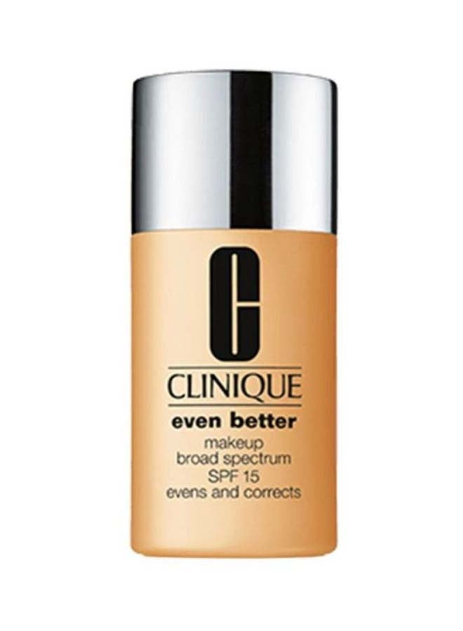 كلينيك كريم أساس إيفن بيتر بعامل الحماية من الشمس SPF 15 WN 54  قمحي عسلي - Image 1