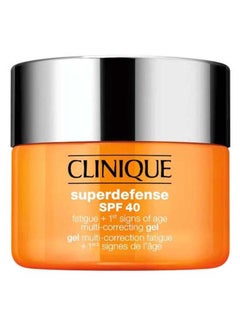 CLINIQUE Superdefense SPF 40 Fatigue Plus 1st Signs Of Age Multi-Correcting Gel 50ml  - Image 1
