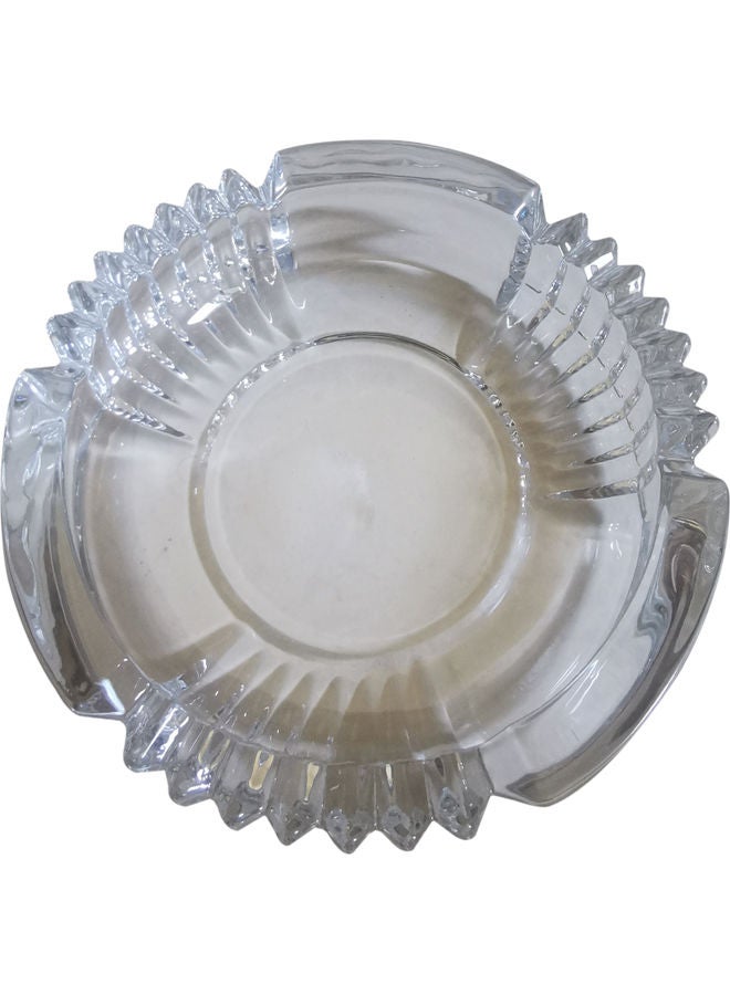 Baffin Glass Round Shape Ashtray Clear - Image 2