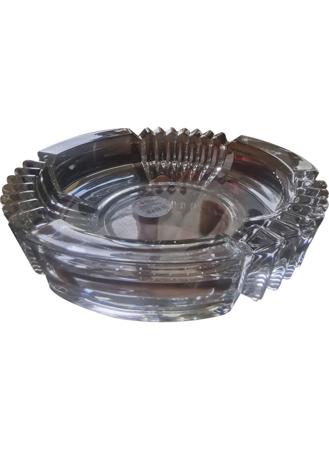 Baffin Glass Round Shape Ashtray Clear - Image 3