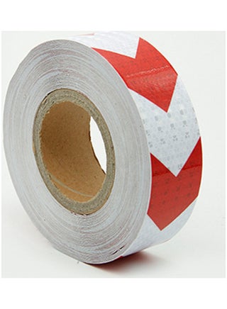Reflective Safety Warning Tape 3500x5 Cm Red/White - v1629088154/N50121424A_1