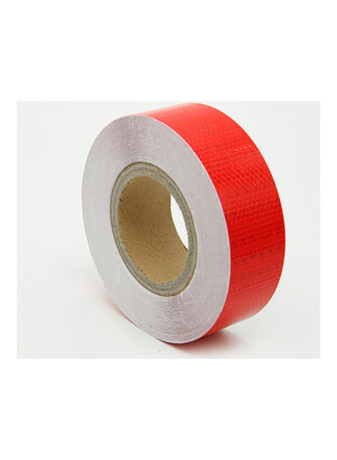 Generic Reflective Safety Warning Tape 2500x5 Cm Red 