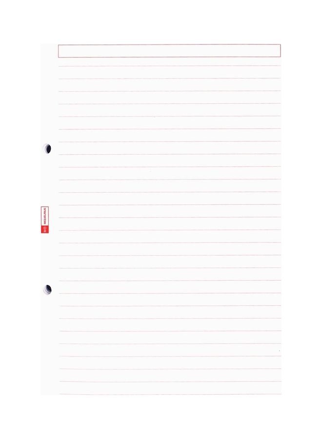 A4 Size Single Line Spiral Notebook With 80 Sheets Blue