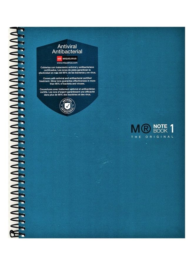 Miquelrius 1-Subject A5 Size Notebook Blue - Image 1