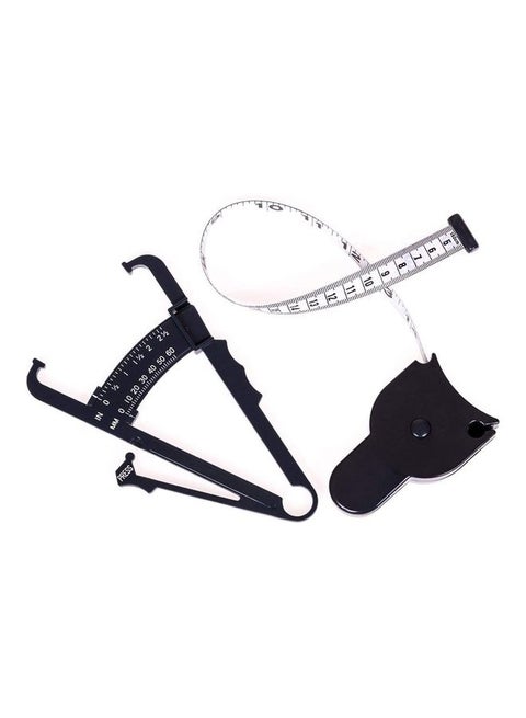 Body Fat Caliper Set with Measure Tape