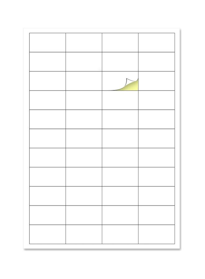 Deli - 44-Up FBA Labels White - Image 1