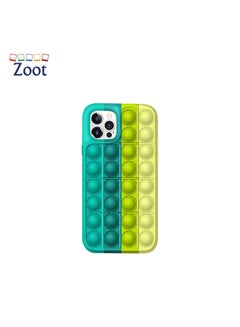 Zoot Push Pop Bubble Fidget Toy Protective Case Cover for iPhone 12 /12 Pro  - 16 Multicolour  - Image 1
