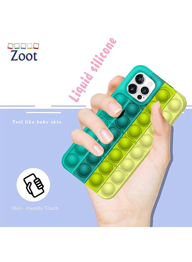 Zoot - Push Pop Bubble Fidget Toy Protective Case Cover for iPhone 12 /12 Pro  - 16 Multicolour - Image 1