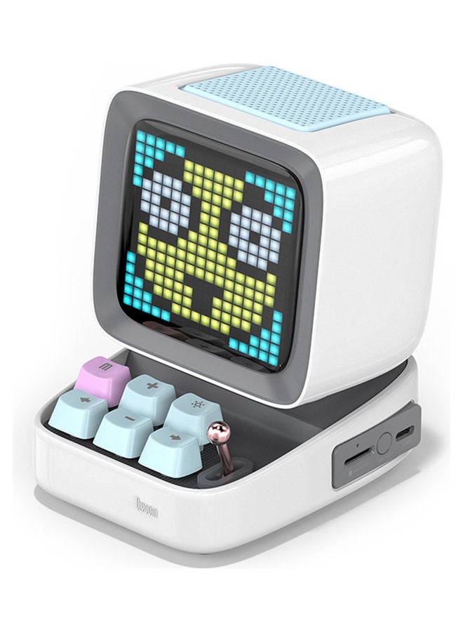 Portable Retro Bluetooth Speaker LU-Q815-29 White - Image 1