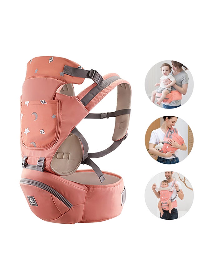 insular Multifunctional 3-In-1 Baby Carrier With Hip Seat Lumbar Support Waist Stool  - Image 2