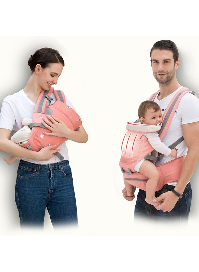 insular Multifunctional 3-In-1 Baby Carrier With Hip Seat Lumbar Support Waist Stool  - Image 5