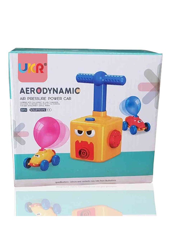 UKR Aerodynamic Air Pressure Power Car Multicolour - Image 5