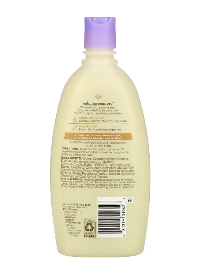 Aveeno Lavender And Vanilla Baby Calming Comfort Bath - 532ml - Image 2