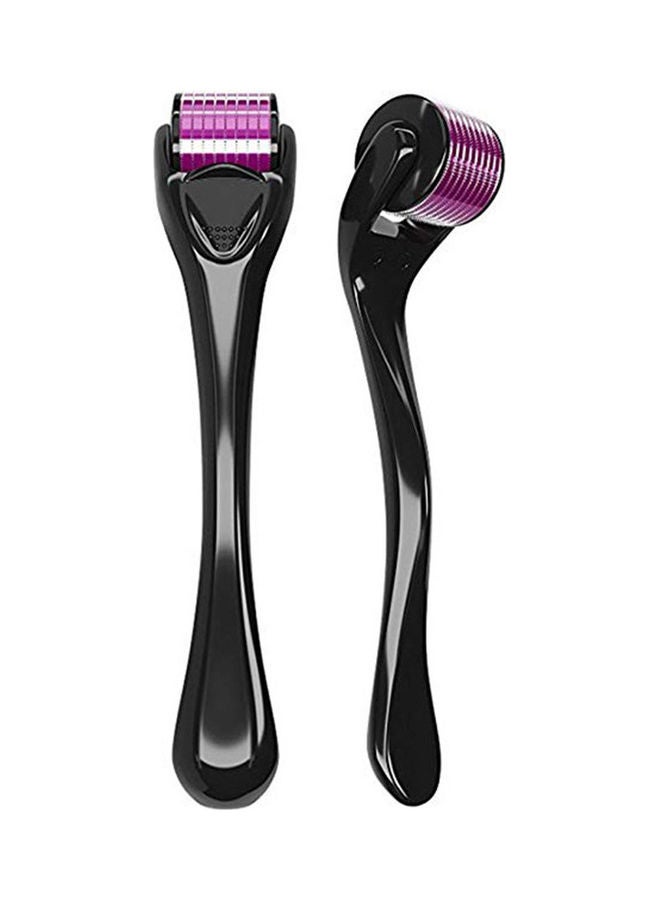 Micro-Needle Roller For Hair Regrowth and Beard Growth Black/Pink - Image 3