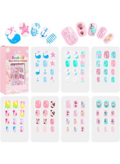DOUBORQ 84-Piece Nail Tip Set Multicolour  - Image 1