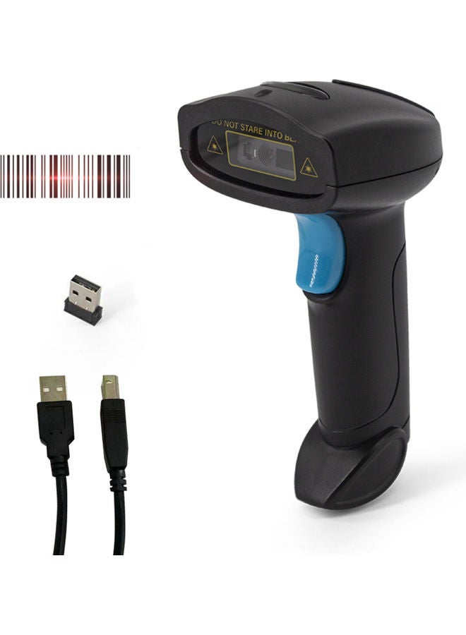 Generic 1D 2D Handheld Barcode Scanner Black  - Image 1